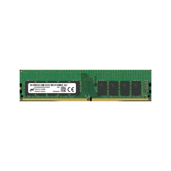 MTA9ASF2G72AZ-3G2R Micron MTA9ASF2G72AZ-3G2R 16GB DDR4-3200 ECC UDIMM – CL22, 1Rx8, 1.2V, Unbuffered Server Memory Price in Dubai UAE - Image 1