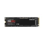 Samsung MZ-V9P4T0BW 990 PRO 4TB PCIe 4.0 NVMe M.2 Internal SSD – Up to 7,450 MB/s Read, AES 256-bit Encryption Price in Dubai UAE