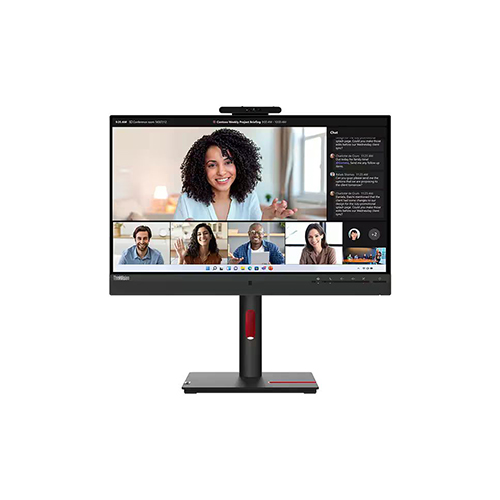 63D7UAT3UK Lenovo 63D7UAT3UK ThinkVision T24mv-30 – 23.8″ FHD IPS, USB-C, HDMI, DP + Out, Ethernet, Webcam, Speakers, Adj. Stand Price in Dubai UAE - Image 1