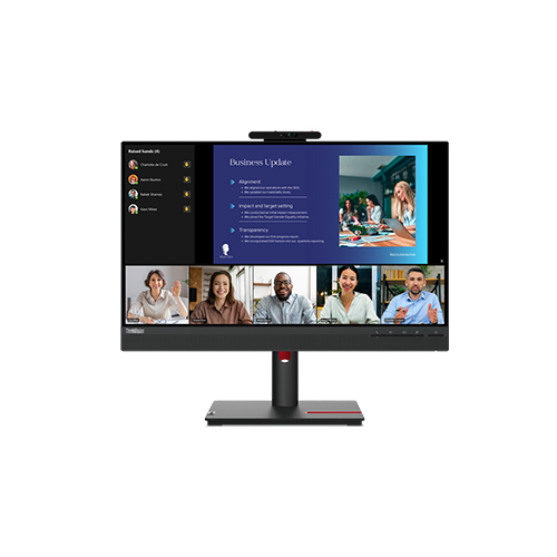63D8MAT3UK Lenovo 63D8MAT3UK Monitor T24v-30 – 24″ FHD IPS, VGA + HDMI 2.0 + DP 1.4, DP Cable, 3Y Warranty Price in Dubai UAE - Image 1