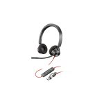 HP Poly 8X220AA Blackwire 3320 Stereo Headset (BW3320-M), USB-C with USB-C/A Adapter Price in Dubai UAE
