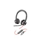 HP Poly 8X225AA Blackwire 8225 Stereo Headset (BW8225-M), USB-C with USB-C/A Adapter Price in Dubai UAE