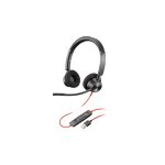 HP Poly 8X228AA Blackwire 3210 Headset (BW3210), USB-C with USB-C/A Adapter, Bulk Pack Price in Dubai UAE