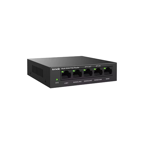 G0-5G-PoE Tenda G0-5G-PoE 5-Port Gigabit Ethernet PoE Router Price in Dubai UAE - Image 1