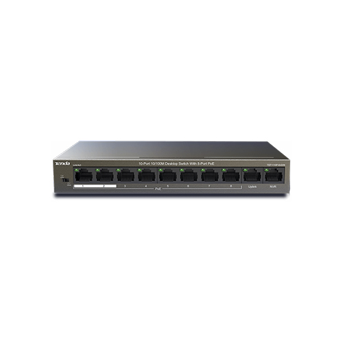 TEF1110P-8-63W Tenda TEF1110P-8-63W 10-Port 10/100M Desktop Switch with 8-Port PoE Price in Dubai UAE - Image 1