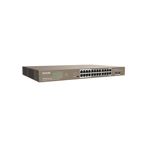 TEG1126P-24-410W Tenda TEG1126P-24-410W 24GE+2SFP Ethernet Switch with 24-Port PoE Price in Dubai UAE - Image 1