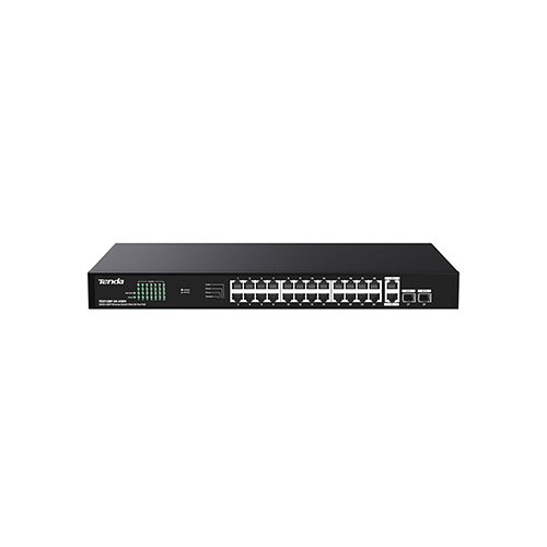 TEG1128P-24-410W Tenda TEG1128P-24-410W 26GE+2SFP Ethernet Switch with 24-Port PoE Price in Dubai UAE - Image 1