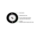 DME PROLINK D1149-OD4F77A2BK-SSM 4-Core Indoor Drop Fiber Optic Cable Price in Dubai UAE