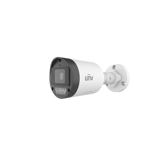 IPC2124LB-AF28K-DL Uniview EasyBasic IPC2124LB‑AF28K‑DL 4MP Dual‑Light Bullet IP Camera, 2.8 mm, ColorHunter, IR & Warm Light, PoE, IP67 Price in Dubai UAE - Image 1