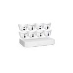Tenda K8P-4CR 8-Channel PoE 4MP HD Video Security Kit Price in Dubai UAE
