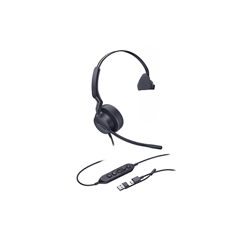 UH42 Yealink UH42 USB Wired Headset with AI Noise-Cancelling Microphone and Dynamic Audio EQ Price in Dubai UAE - Image 1
