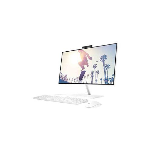 6V339EA#BH5 HP 6V339EA#BH5 AIO 24-CB1025NH 23.8″ FHD All-in-One Desktop – Intel Core i5-1235U, 8GB RAM, 512GB SSD, DOS, Non-Touch, White Price in Dubai UAE - Image 1