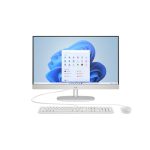 HP A0CR4EA#BH5 AIO 24-cr0254nh 23.8″ FHD All-in-One Desktop – Intel Core i7-1355U, 16GB RAM, 512GB SSD, Intel Iris Xᵉ Graphics, DOS, Non-Touch, White Price in Dubai UAE