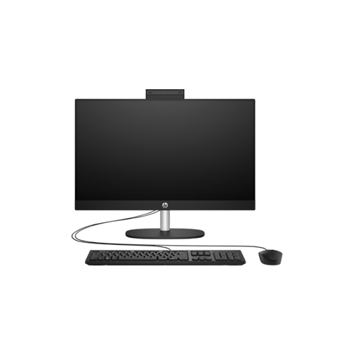 B73TYEA#BH5 HP B73TYEA#BH5 AIO 24-cb1292nh 23.8″ FHD All-in-One Desktop – Intel Core i3-1215U, 4GB RAM, 256GB SSD, DOS, Non-Touch, Jet Black Price in Dubai UAE - Image 1
