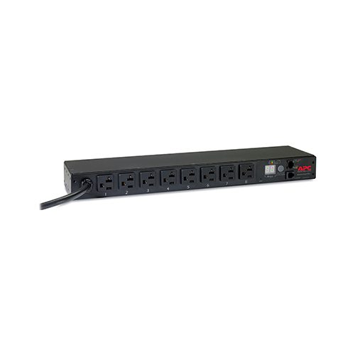 AP7801B APC AP7801B Metered Rack PDU, 1U, 20A – 120V, (8) 5-20 Outlets Price in Dubai UAE - Image 1