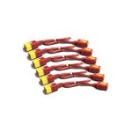 APC AP8712SX340 Power Cord Kit (6 pcs) – Locking C19 to C20, 0.6 m (2 ft), Red Price in Dubai UAE
