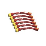 APC AP8714SX340 Power Cord Kit (6 pcs) – Locking C19 to C20, 1.2 m (4 ft), Red Price in Dubai UAE