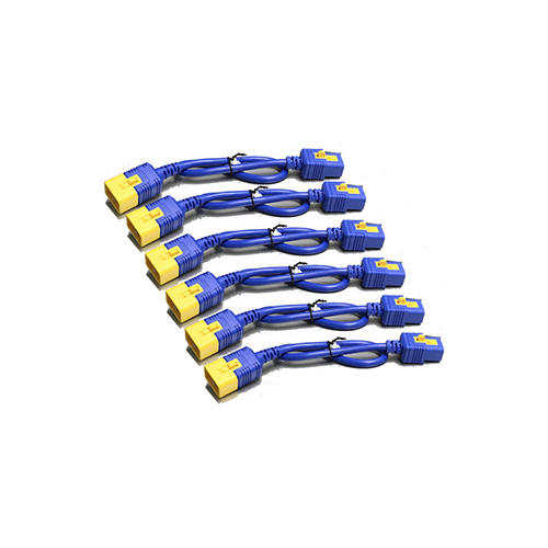 AP8714SX592 APC AP8714SX592 Power Cord Kit (6 pcs) – Locking C19 to C20, 1.2 m, Blue Price in Dubai UAE - Image 1