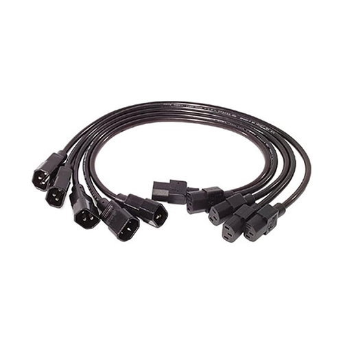 AP9890 APC AP9890 Power Cord Kit 5-Pack C13 to C14 – 0.6m Price in Dubai UAE - Image 1