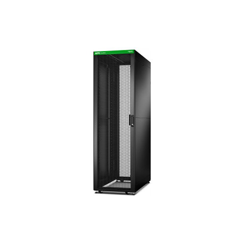 ER6222 APC ER6222 Easy Rack, 42U, 600W × 1200D mm, With Roof, Side Panels, Castors, Feet, and 4 Brackets, No Bottom, Black Price in Dubai UAE - Image 1