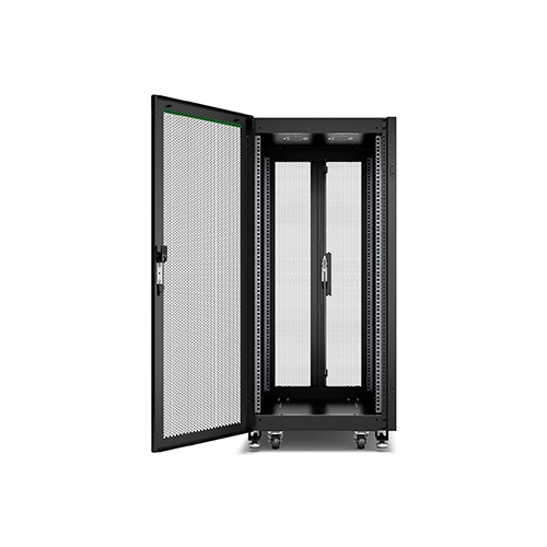 NR6482-P APC NR6482-P GO Rack 600 mm × 24U × 800 mm, Perforated Door, with Roof, Sides, Castors, and Feet Price in Dubai UAE - Image 1