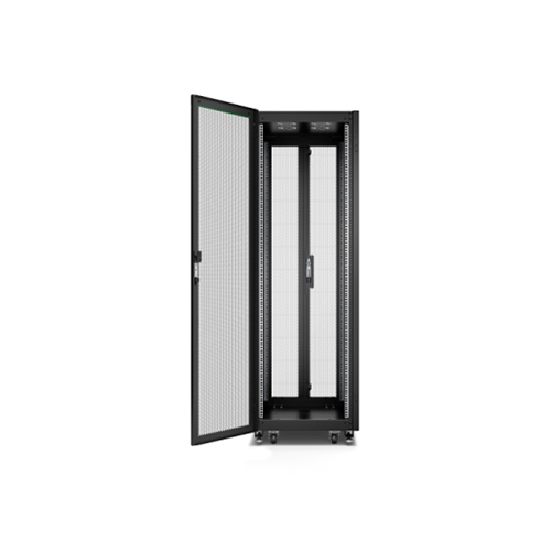 NR6682-P APC NR6682-P GO Rack 600 mm × 36U × 800 mm, Perforated Door, with Roof, Sides, Castors, and Feet Price in Dubai UAE - Image 1