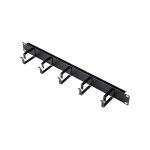 APC NRCMP-1U-BL GO Rack Cable Management – 1U 19″ Panel, 5 Rings, RAL 9005 Black Price in Dubai UAE