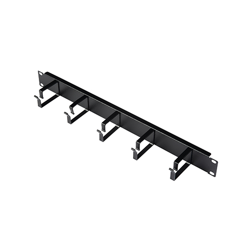 NRCMP-1U-BL APC NRCMP-1U-BL GO Rack Cable Management – 1U 19″ Panel, 5 Rings, RAL 9005 Black Price in Dubai UAE - Image 1